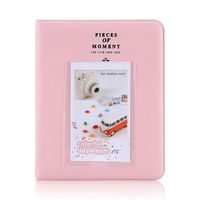 Étui Photo Album Pink à 64 Poches Polaroid pour Fuji Instax Mini8 7s 25 50s 90