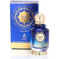 Eau de Parfum HAYA 100ml Ayat Perfumes  Parfum Homme - Made in Dubaï Avec Des Notes de Bergamot Rose Framboise Jasmin Musc