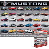 Eurographics Puzzle 1000 Pc -  Ford Mustang Evolution 50th Anniversary (LS)