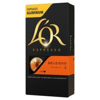 L'OR - Espresso Delizioso Capsules X10 52G - Lot De 4