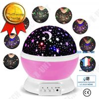 TD® LED Rotatif Dream Starry Sky Lampe USB Starry Sky Projecteur Lampe Chambre 3D Night Light Starry Projecteur