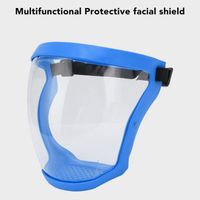 Couverture faciale protectrice 2pcs Housse de protection pour le visage Ceinture élastique de sécurité anti-poussière HJ011