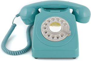 Téléphone fixe 746 Téléphone fixe rétro de style années 1970 à ca