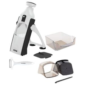 MYBO TV Safety Slicer XL – Coupe-légumes 24 Types De Coupe, Inox, Neuf