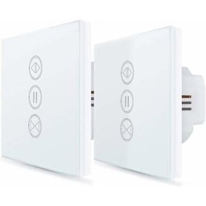 Lot De 4 Interrupteurs Connectés Pour Volet Roulant Allevoi - Wi-Fi, 80x80mm, 600W