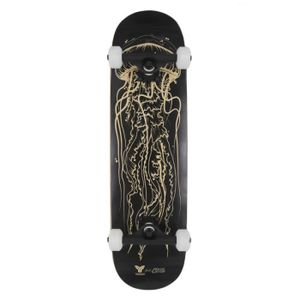 SKATEBOARD - LONGBOARD Skateboard complet Trigger Medusa - noir - 19,6x80