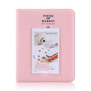ALBUM - ALBUM PHOTO Étui Photo Album Pink à 64 Poches Polaroid pour Fu