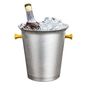 SEAU - RAFRAICHISSEUR  Seau à champagne avec poignées de transport en aci