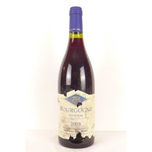 VIN ROUGE bourgogne joël rémy rouge 2003 - bourgogne