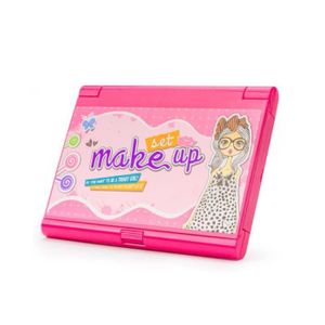 Ctv1 Coffre Fort Non Toxique Enfants Fille Princesse Maquillage Ensemble Fard à Paupières Rouge à Lèvres Palette Boîte Kit Sembl