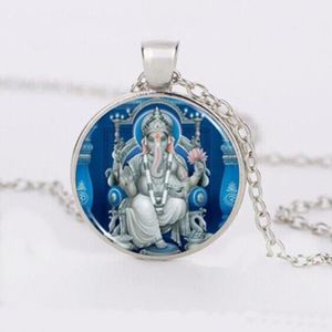 BOUDDHA ELEPHANT OM Collier bouddhiste INDE Hindu collier yoga Inspiré Ganesh