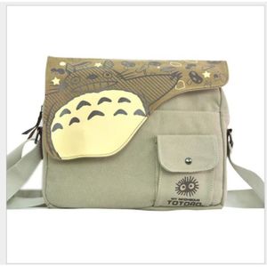 SACOCHE sac bandoulière,Tonari no totoro mon voisin Totoro sacs messenger, sac à bandoulière simple pour enfants -B