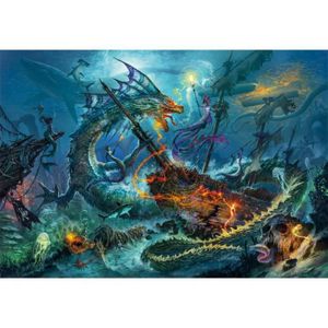 PUZZLE Puzzle 3000 pièces : La bataille sous-marine