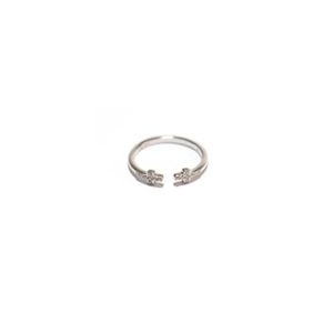 bague argent double croix bague argent double croix