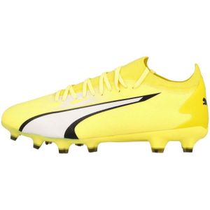 CHAUSSURES DE FOOTBALL Chaussures de foot - PUMA - ULTRA MATCH - Crampons moulés - Homme - Jaune