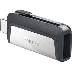 CARTE MÉMOIRE SANDISK Ultra - 256 Go - Clé USB 3.1 Type-C - Doub