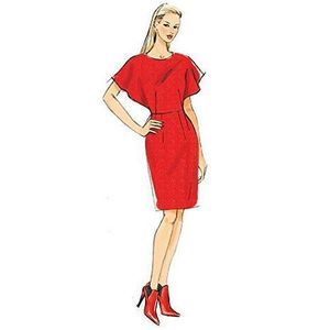 Butterick Patterns 6055E5 Patrons de Robes et Ceintures pour Femme Taille 42 /à 50