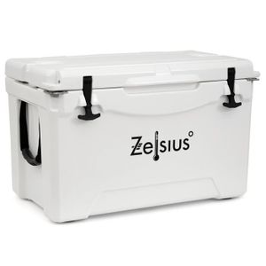 SAC ISOTHERME Zelsius Coolbox 50 litres | blanc | Glacière | Boîte réfrigérante portable