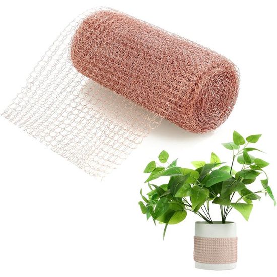Ruban Cuivre Anti-Limaces 127 Mm X 10 M – Filet 100% Cuivre Pur Contre Escargots, Rongeurs Et Parasites Jardin