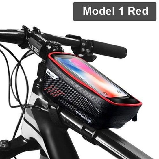 WILDMAN Vélo Cadre Avant Cyclisme Imperméable Avant Tube Sac Téléphone Portable