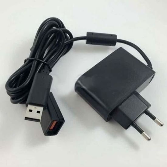 Cable Adaptateur Secteur Alimentation Usb Pour Microsoft Xbox 360 Xbox 360 Kinect Sensor Eu Plug Prix Pas Cher Cdiscount