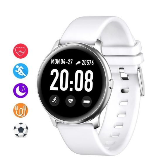 Montre de fitness avec fréquence cardiaque, oxygène dans le