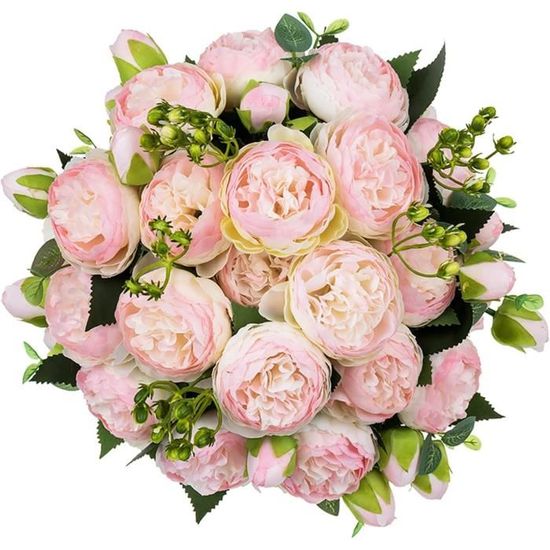 Lot De 10 Fleurs Artificielles Pour Centres De Table, Décoration, Mariage, 10 Pièces