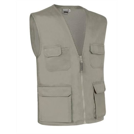 Coverguard Gilet Sans Manches Multipoches Ripstop – Imperméable, Chaud, Bandes Réfléchissantes – Travail & Outdoor