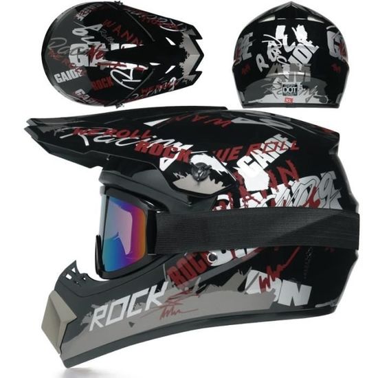 Casque VTT Intégral Oneal Transition DH Rio V.23 - Descente/Downhill, Taille Unique Adulte