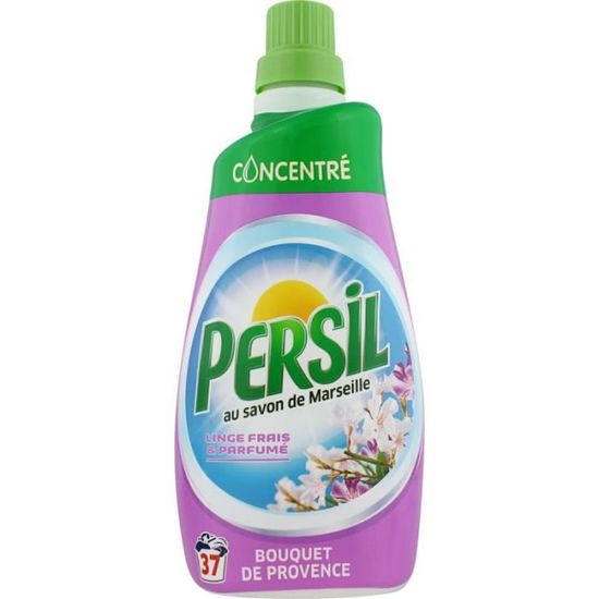 Pack de 3 - Persil Concentré Lessive Liquide Au Savon de Marseille 37 ...