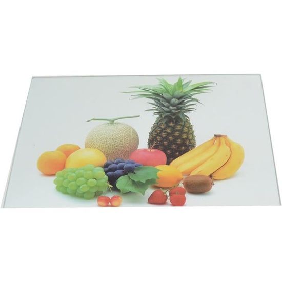 Kesper Granite Planche à Découper En Verre De Sécurité 56 X 50 X 1,4 Cm - Idéale Pour Cuisine