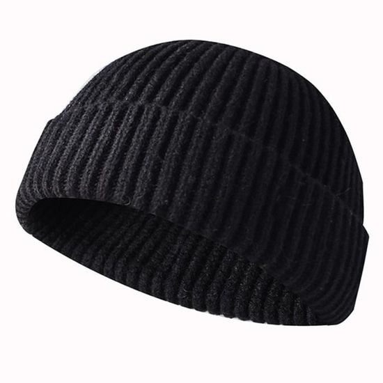 Bonnet De Docker YAMEE Docker Bonnet Homme Bob Femme Casquette Homme Casquette Sans Visiere Chapeau Docker Hat Bob Homme Ete