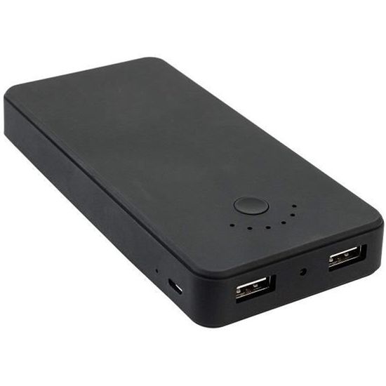 Batterie Externe, Lot De 2 Power Bank 10000Mah, Batterie Externe Usb C En Entrée Et Sortie Avec
