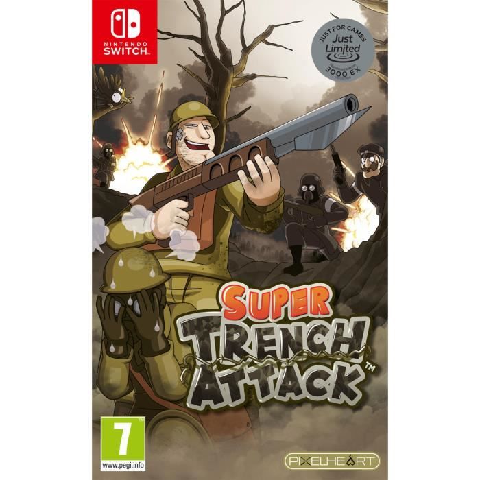 Super Trench Attack Just Limited Jeu Nintendo Switch