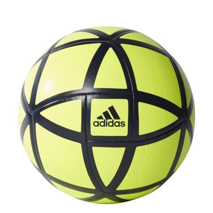 Ballon adidas Glider - jaune fluo-bleu marine - Taille 5