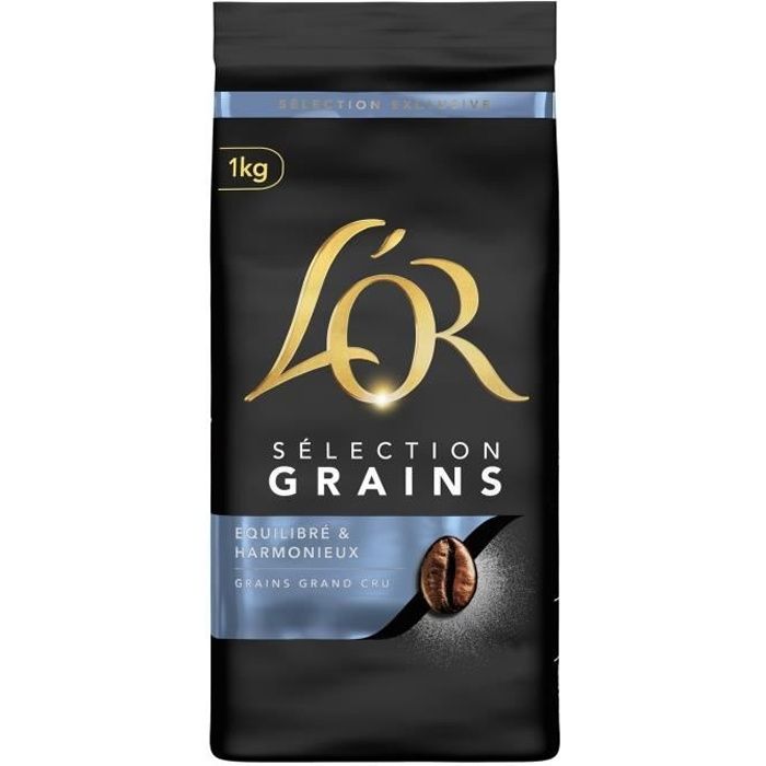 L'OR Café en grains Sélection - Paquet d'1Kg