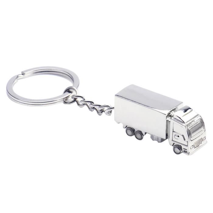 5 pièces porte-clés créatif en forme de camion alliage élégant sac à main décoration pendentif pour voiture KEY RING - KEY CASE