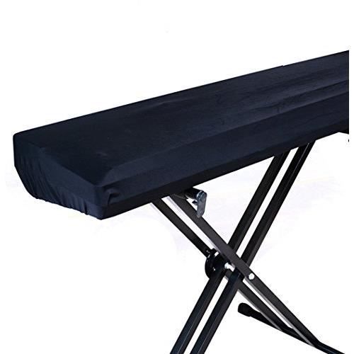 Ligicky extensible Digital clavier de piano Housse anti-poussière, Noir 88keys_newest Noir