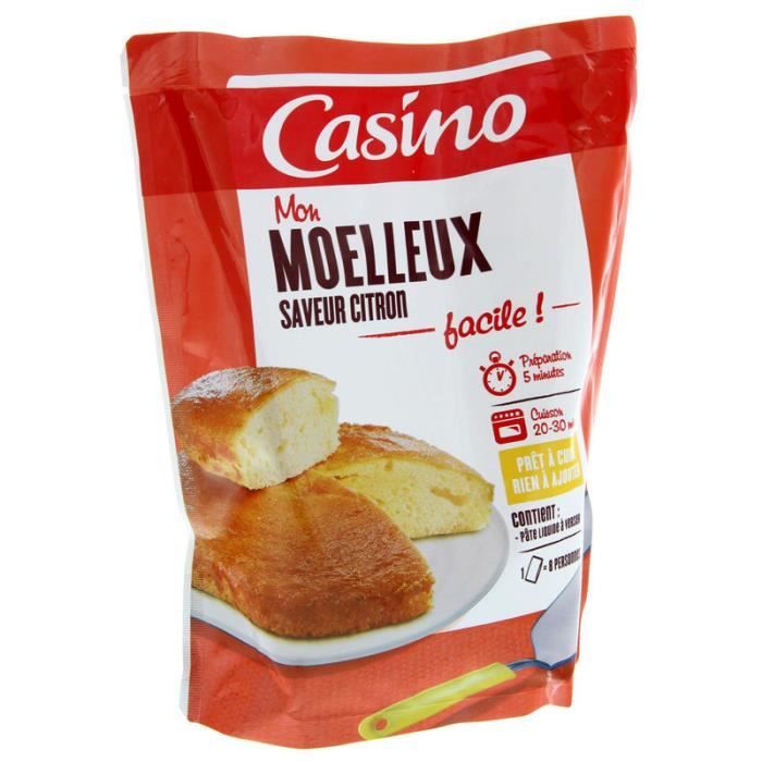 Préparation pour gâteau Mon moelleux Saveur citron - 500 g