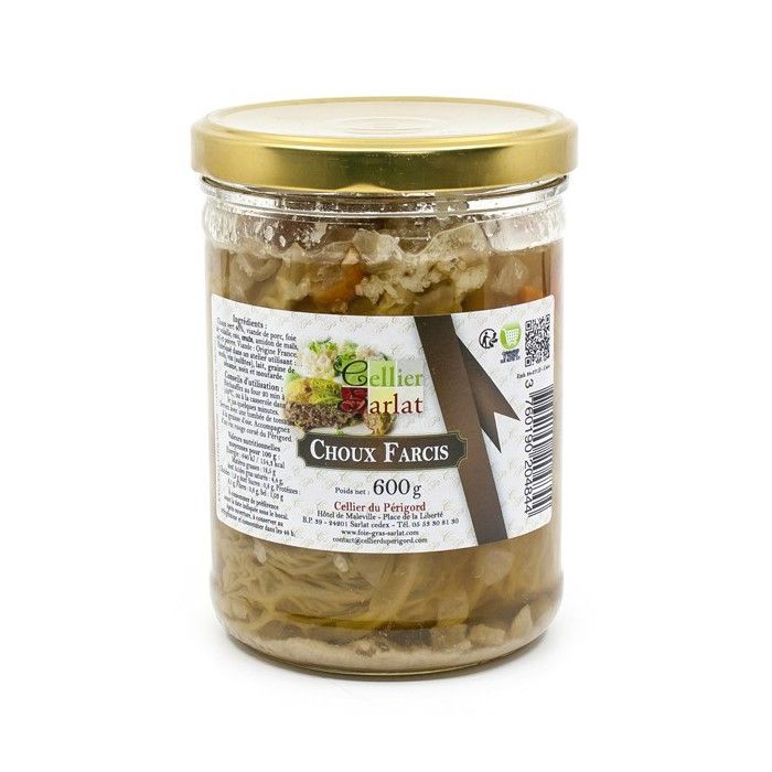 Choux farcis, 600g