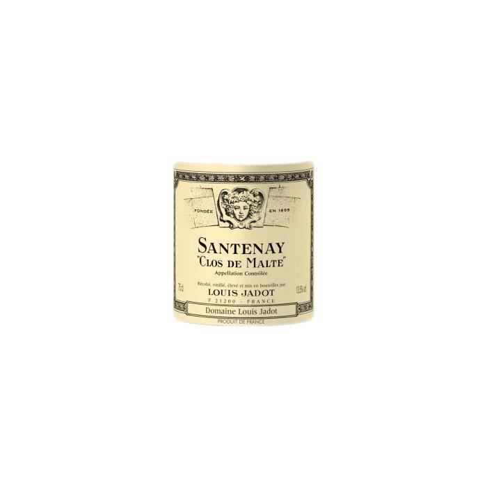 Santenay Clos de Malte Blanc 2017 - Lot de 3x75cl - Louis Jadot - Vin AOC Blanc de Bourgogne - Cépage Chardonnay