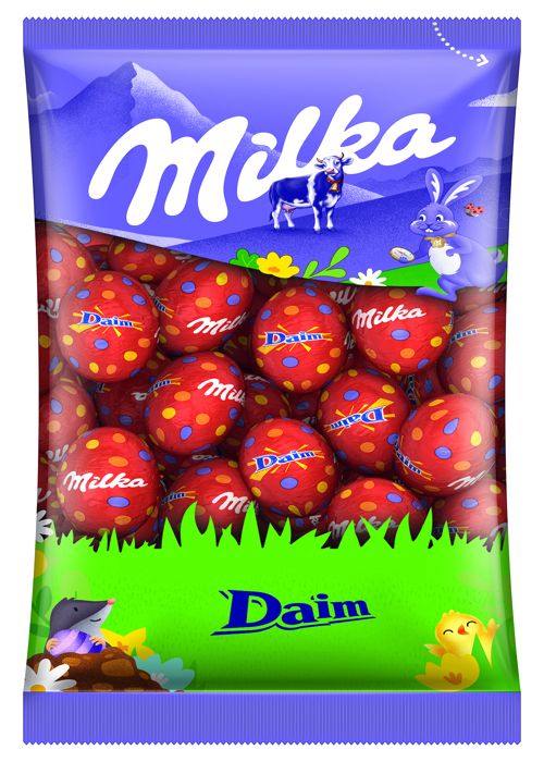 MILKA Chocolat Petits Oeufs Daim - 500 g