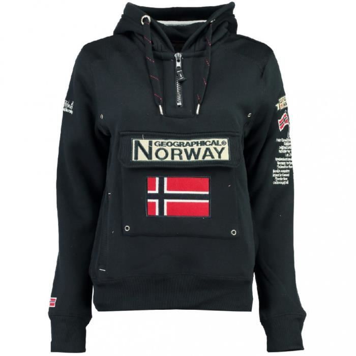 Sweat Marine Femme Geographical Norway Gymclass