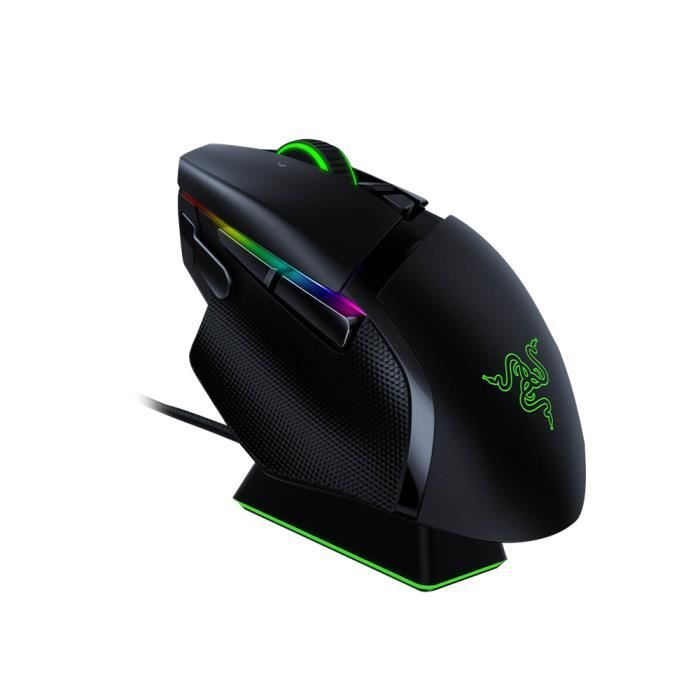 Souris de jeu sans fil Razer Basilisk Ultimate Hyperspeed Souris FOCUS + Capteur optique 20000 DPI Chroma Lighting 11 boutons prog-9