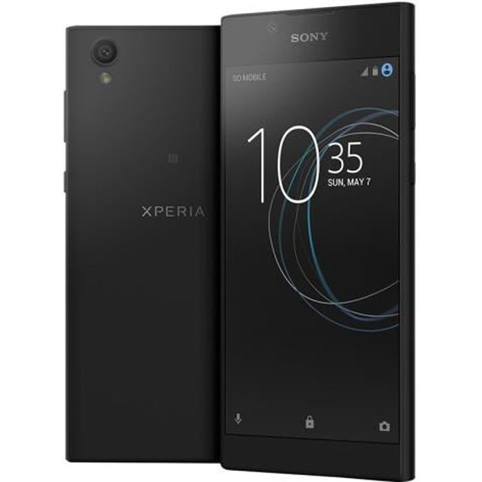 Sony XPERIA L1 G3311 smartphone 4G LTE 16 Go microSDXC slot GSM 5.5- 1 280 x 720 pixels TFT 13 MP - (caméra avant de 5 mégapixels)