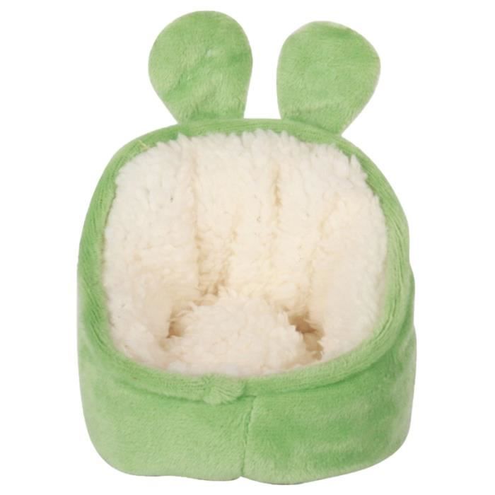 1PC lit de couchage pour animaux de compagnie en peluche douce fournitures pour de confortables nid de hamster de HOT DOG MACHINE