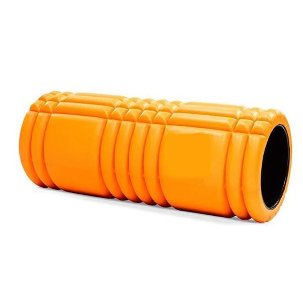 Rouleau De Massage – Supprime Tensions Musculaires – Cautionné par des Coachs et Entraineurs Sportifs,Orange