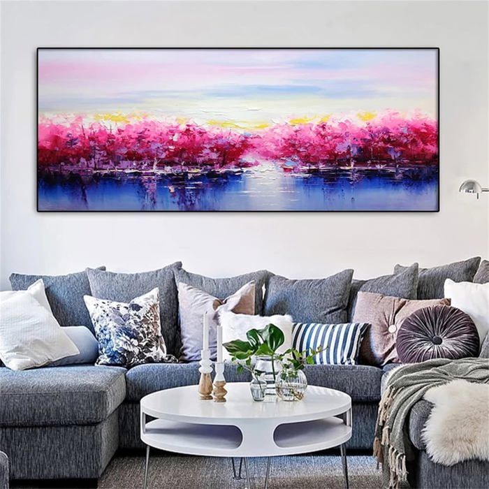 Kit Diamond Painting Coquelicots - 70x90 Cm, 5D Strass | Loisir Créatif Adultes Débutants