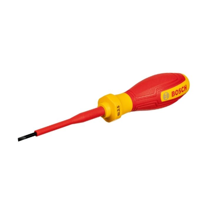 Bosch Professional - Tournevis VDE SL2.5x75 - Isolé jusqu'à 1000 V Jaune - vue 1