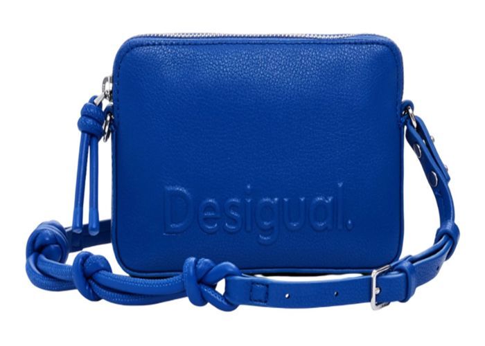 Sac Bandoulière Desigual Zante Half Logo - Noir - Neuf Avec étiquettes